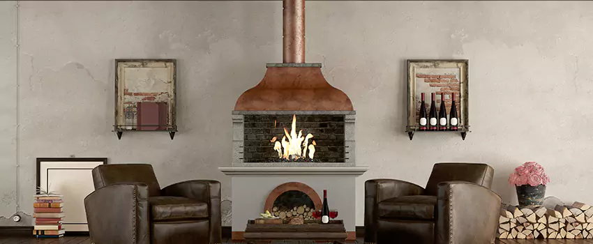 Thelin Hearth Products Providence Pellet Insert Fireplace Installation in Eloy, AZ